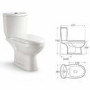 Vaso Sanitário Caixa Acoplada Basic - Smart Norte